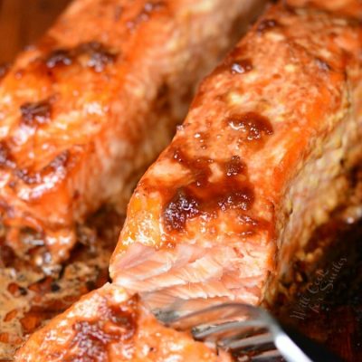 Honey Ginger Cedar Plank Salmon - Will Cook For Smiles