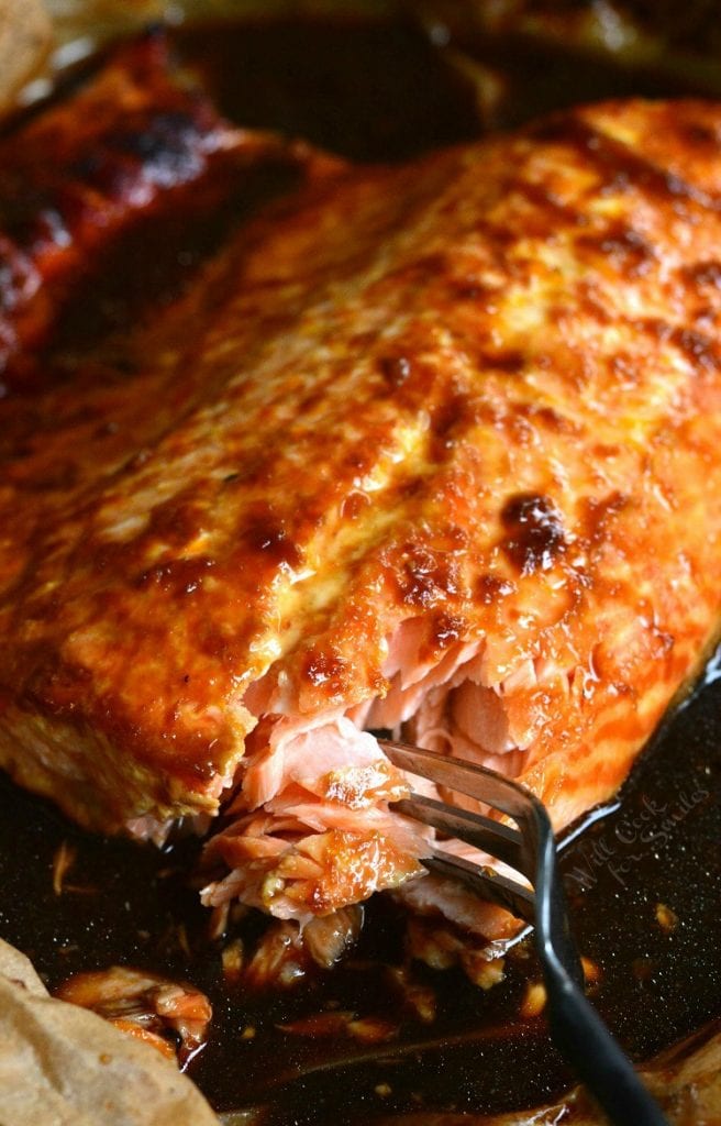 4 Ingredient Orange Salmon Will Cook For Smiles