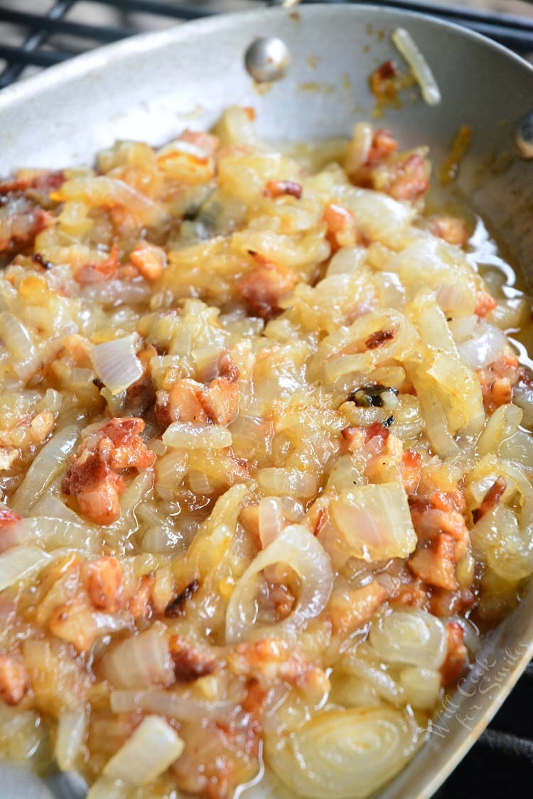 Grilled Bacon Caramelized Onions