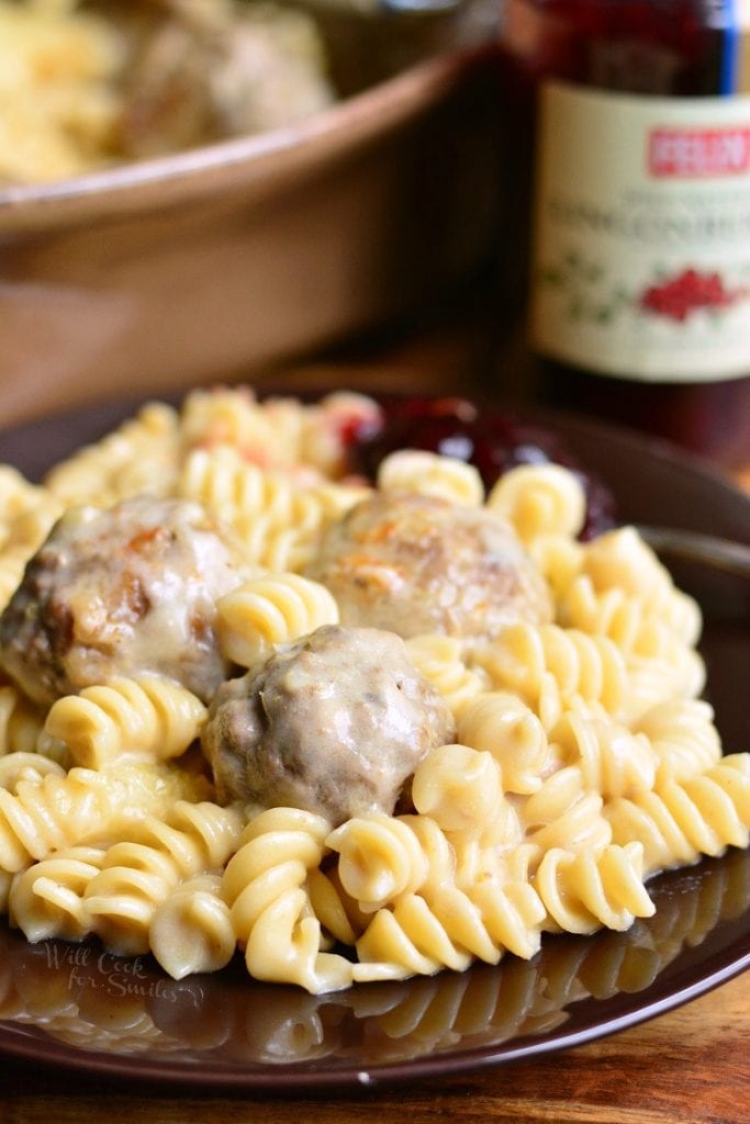 Swedish Meatballs Pasta Casserole Will Cook For Smiles