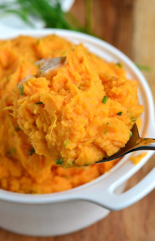 Mashed Sweet Potatoes Will Cook For Smiles