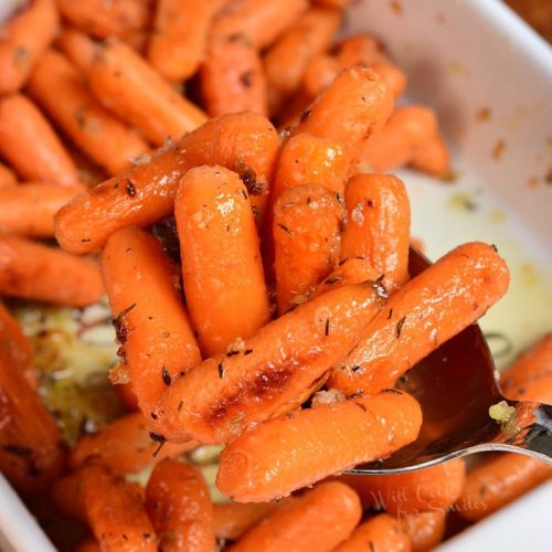 Balsamic Roasted Carrots Will Cook For Smiles