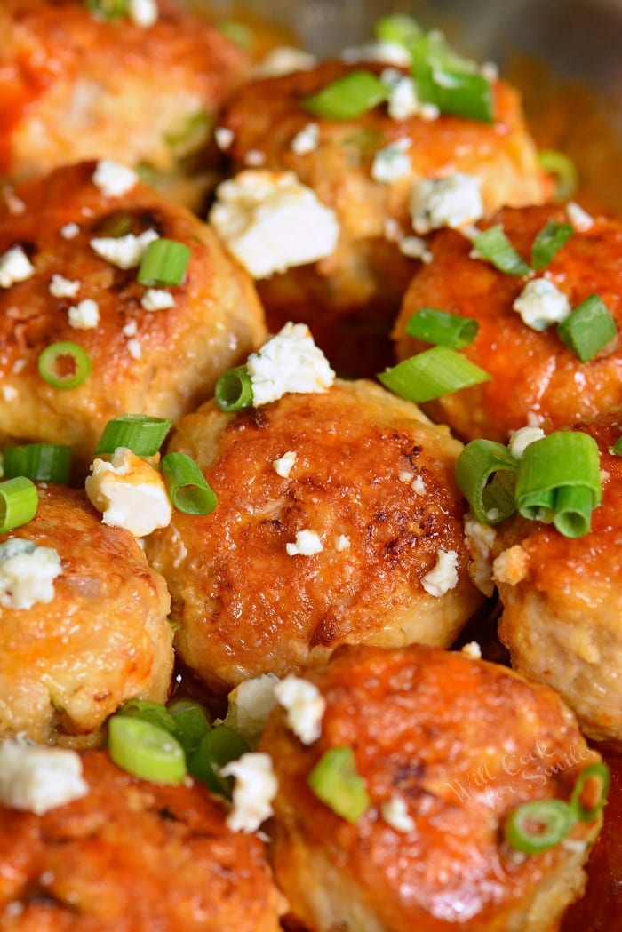 Buffalo Chicken Meatballs