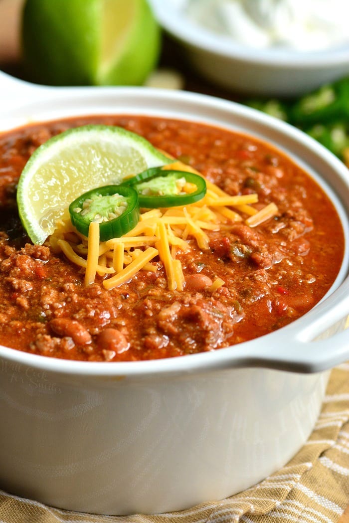 The Best Easy Chili Recipe - Yellowblissroad.com