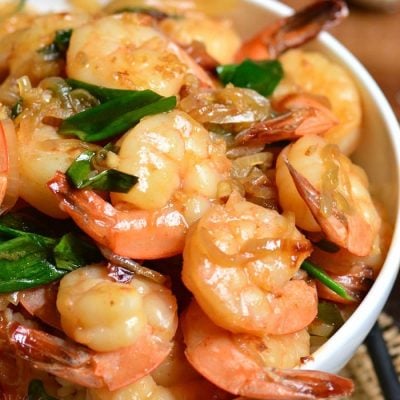 Garlic Shrimp Rice Bowl - Will Cook For Smiles