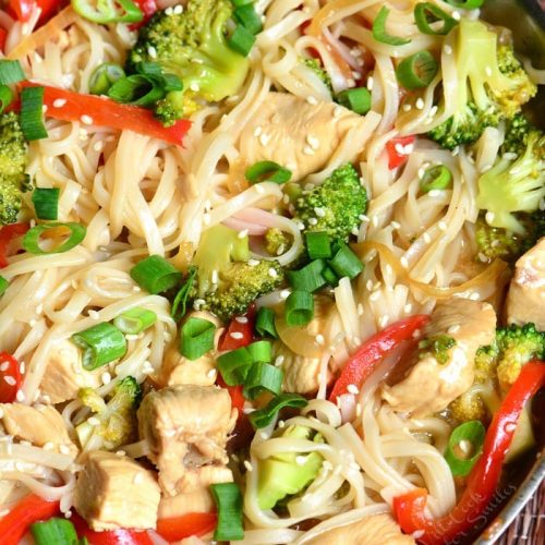 Sesame Chicken with Noodles Will Cook For Smiles