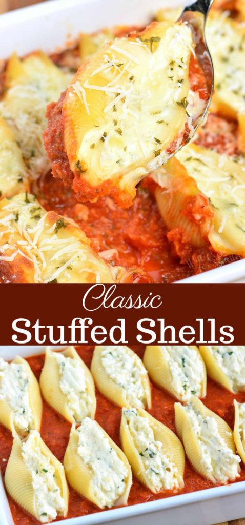 Classic Stuffed Shells - Make The Best Stuffed Shells For The Family