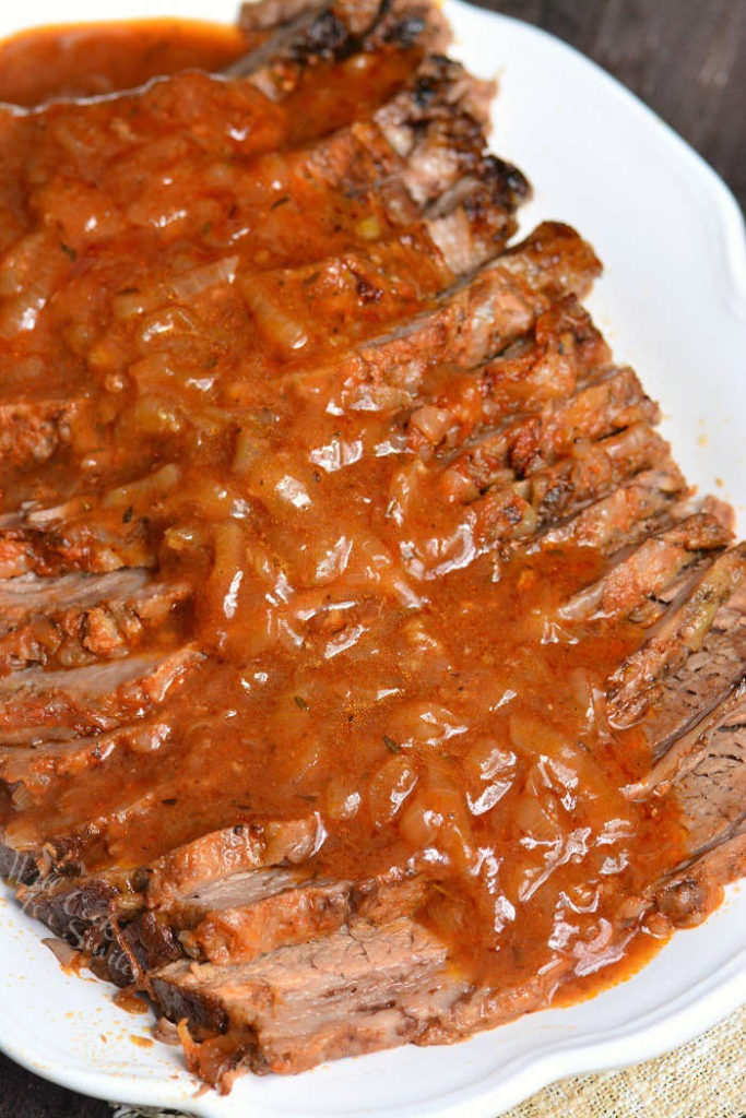 French Onion Beef Brisket In The Oven Will Cook For Smiles
