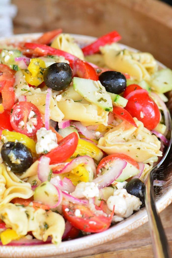 Greek Tortellini Salad Will Cook For Smiles