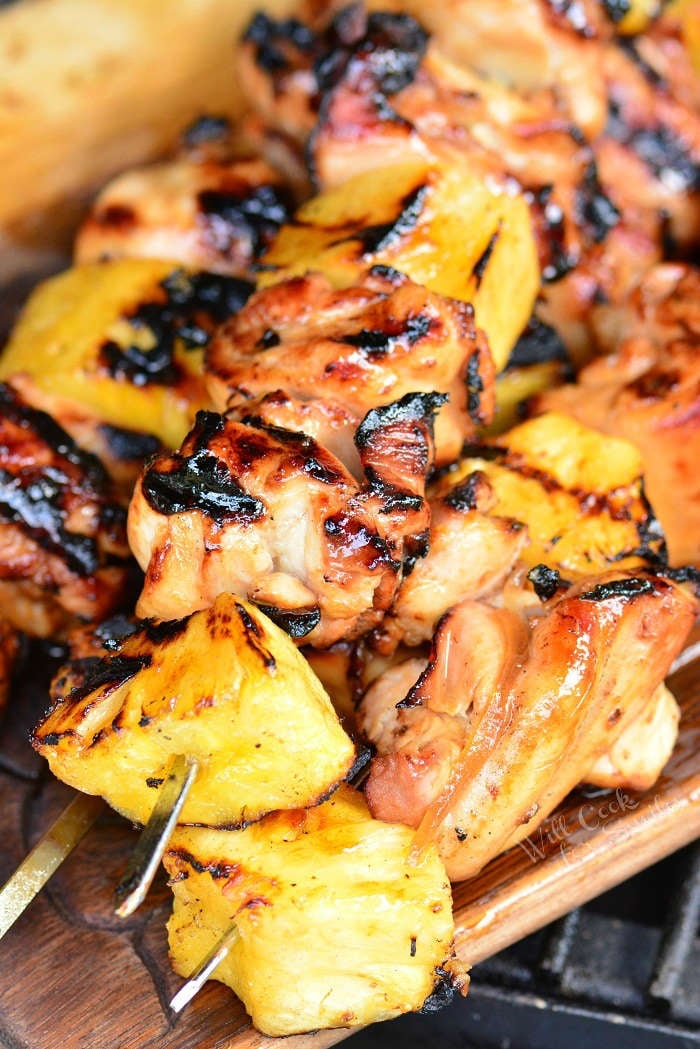 Pineapple Chicken On the grill 