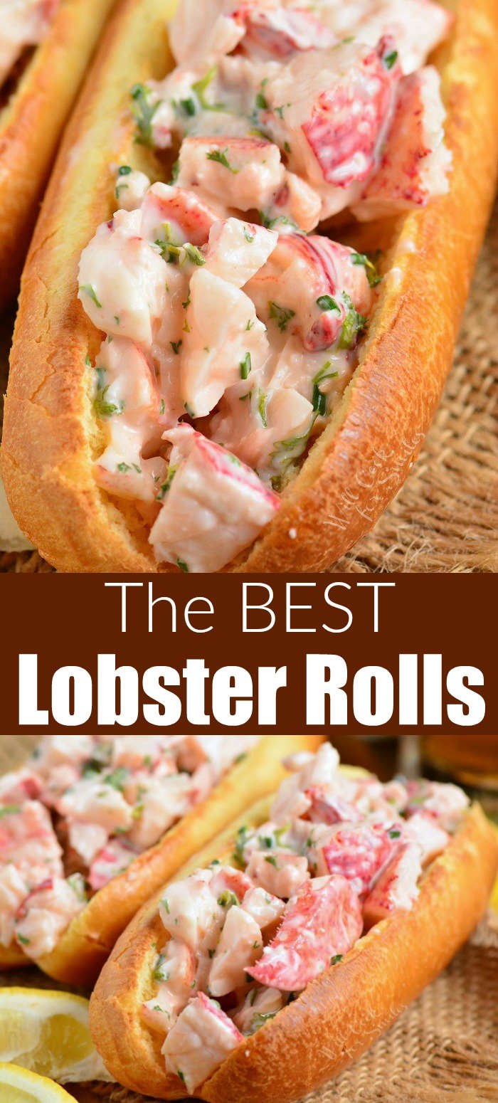 lobster roll collage