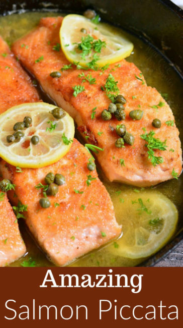Salmon Piccata - Will Cook For Smiles