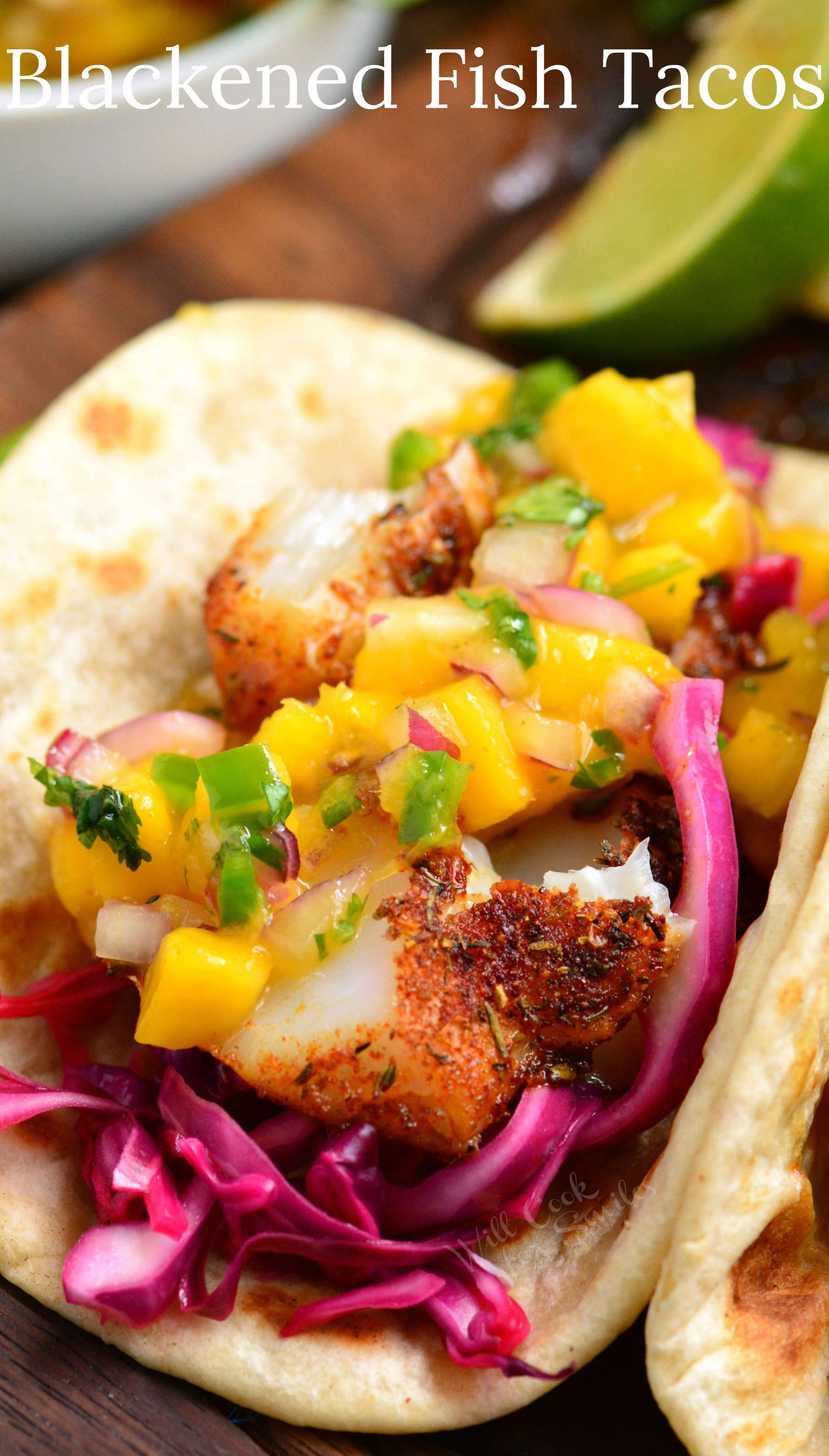 Blackened Fish Tacos