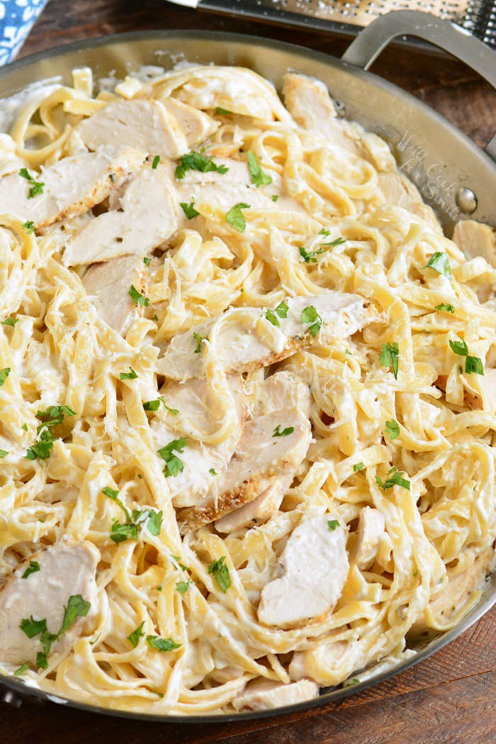 Chicken Alfredo Will Cook For Smiles