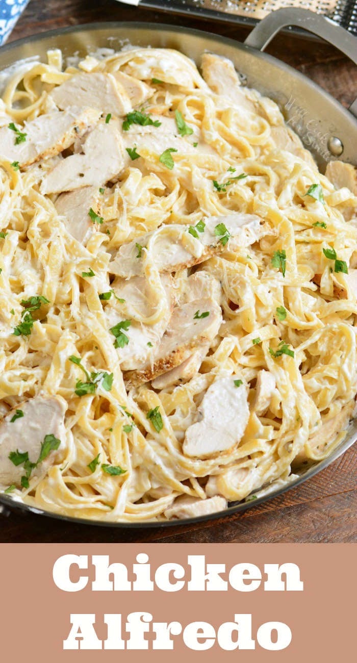 Chicken Alfredo Will Cook For Smiles