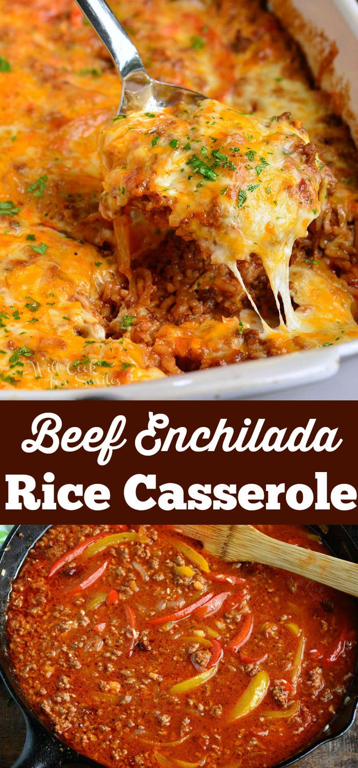Beef Enchilada Casserole Will Cook For Smiles