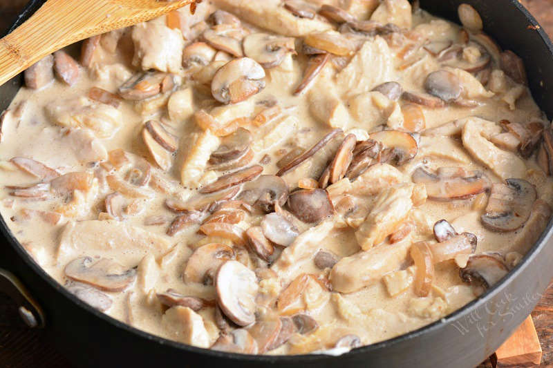 easy chicken stroganoff