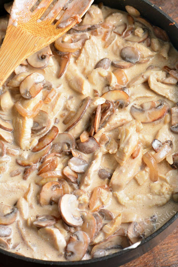 chicken stroganoff sauce
