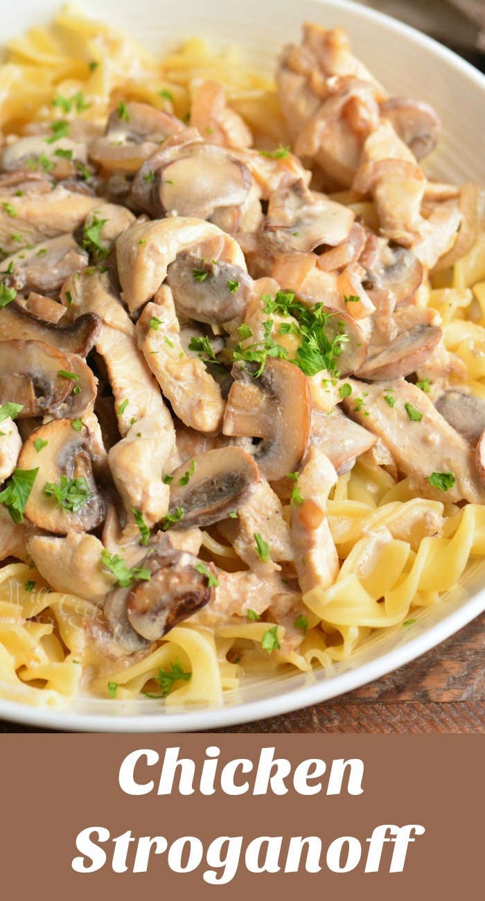 chicken stroganoff