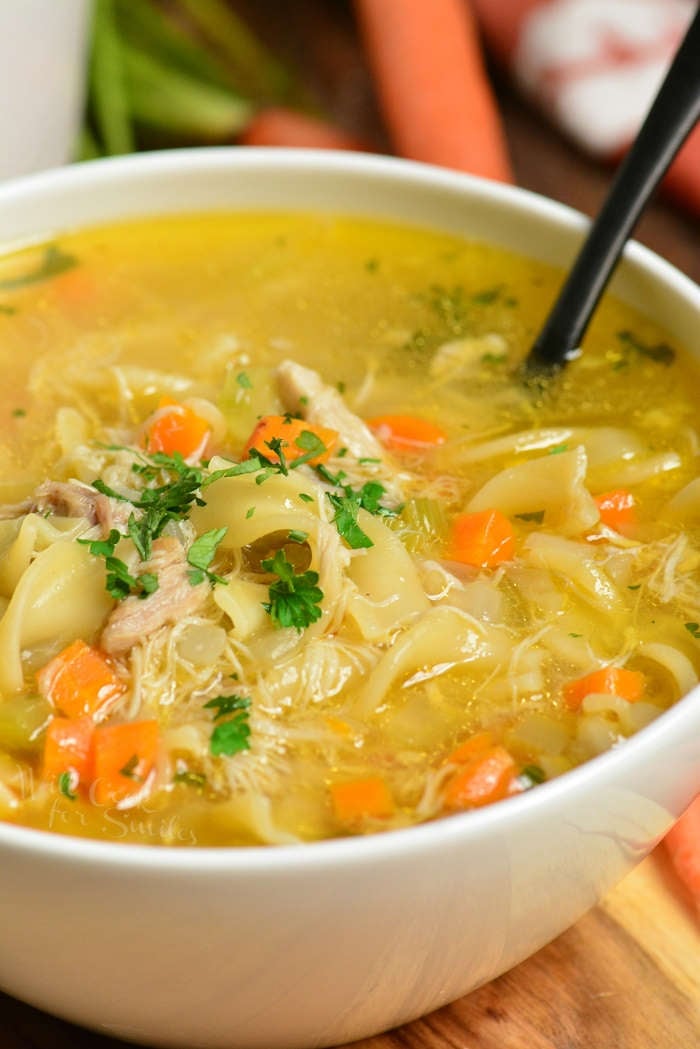 Homemade Chicken Noodle Soup - Will Cook For Smiles