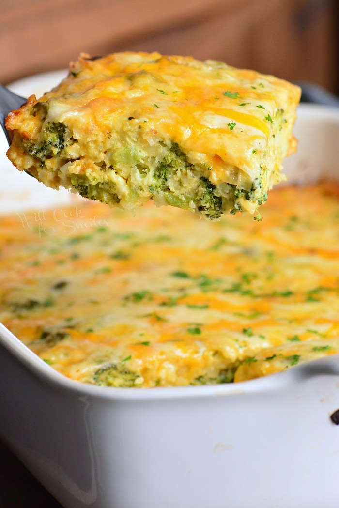 Hash Brown Breakfast Casserole slice