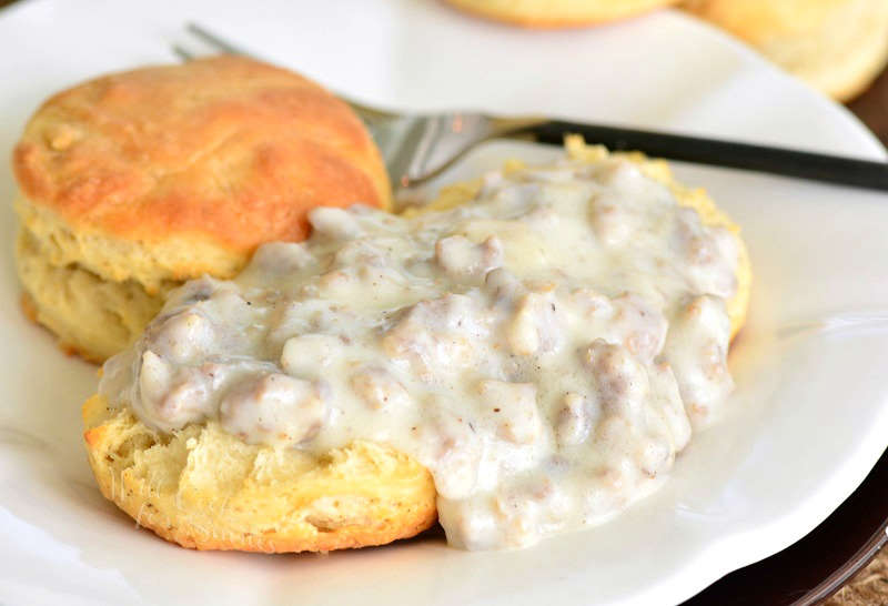 Biscuits and Gravy Will Cook For Smiles