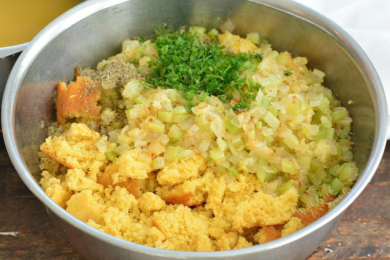 Cornbread Dressing - Will Cook For Smiles