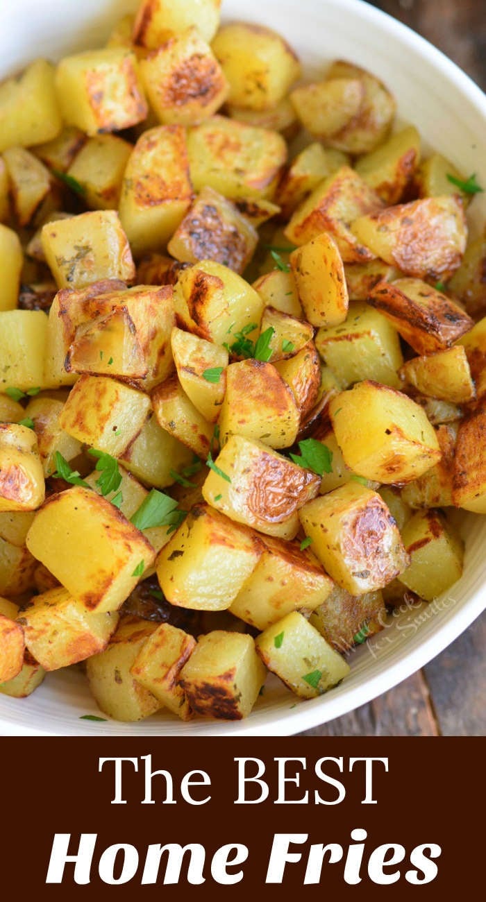 home fries in a bowl 