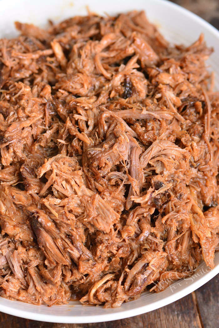 BBQ Pulled Pork in a bowl