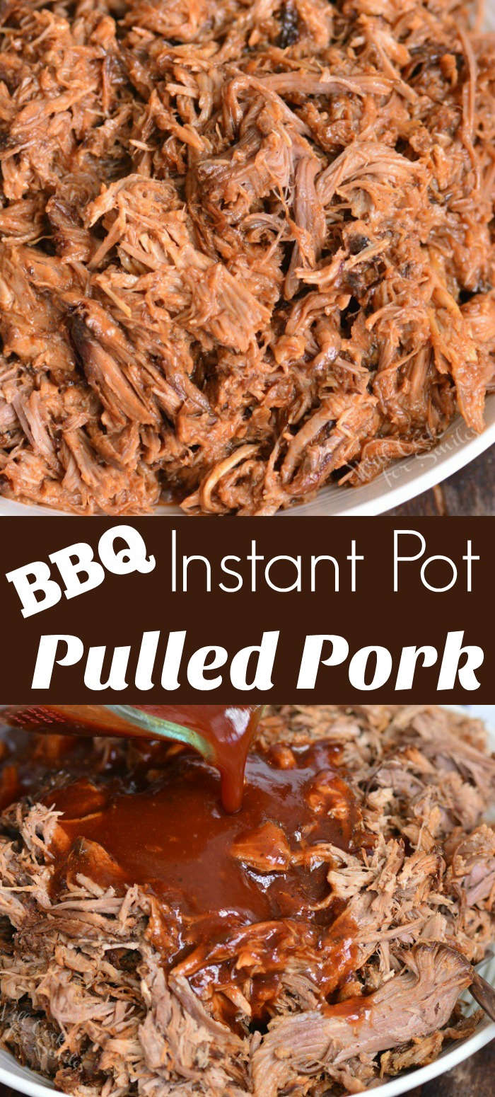 Pulled pork collage