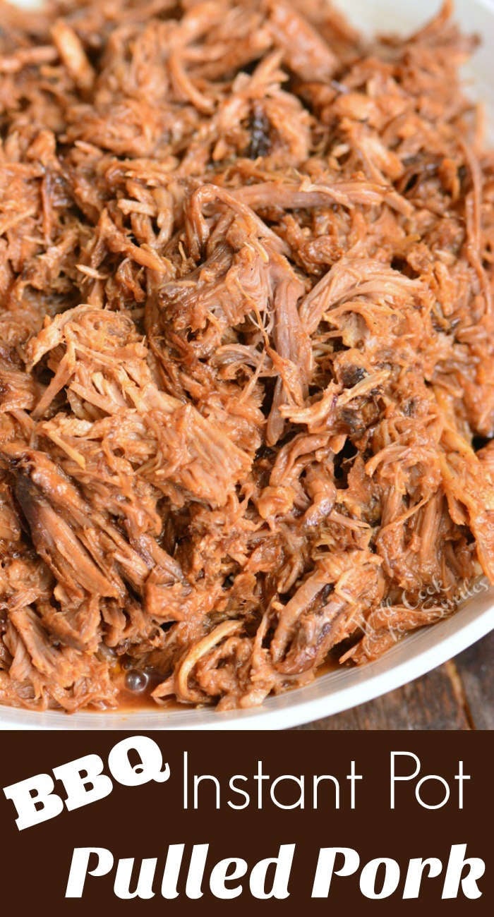 pulled pork in a bowl 