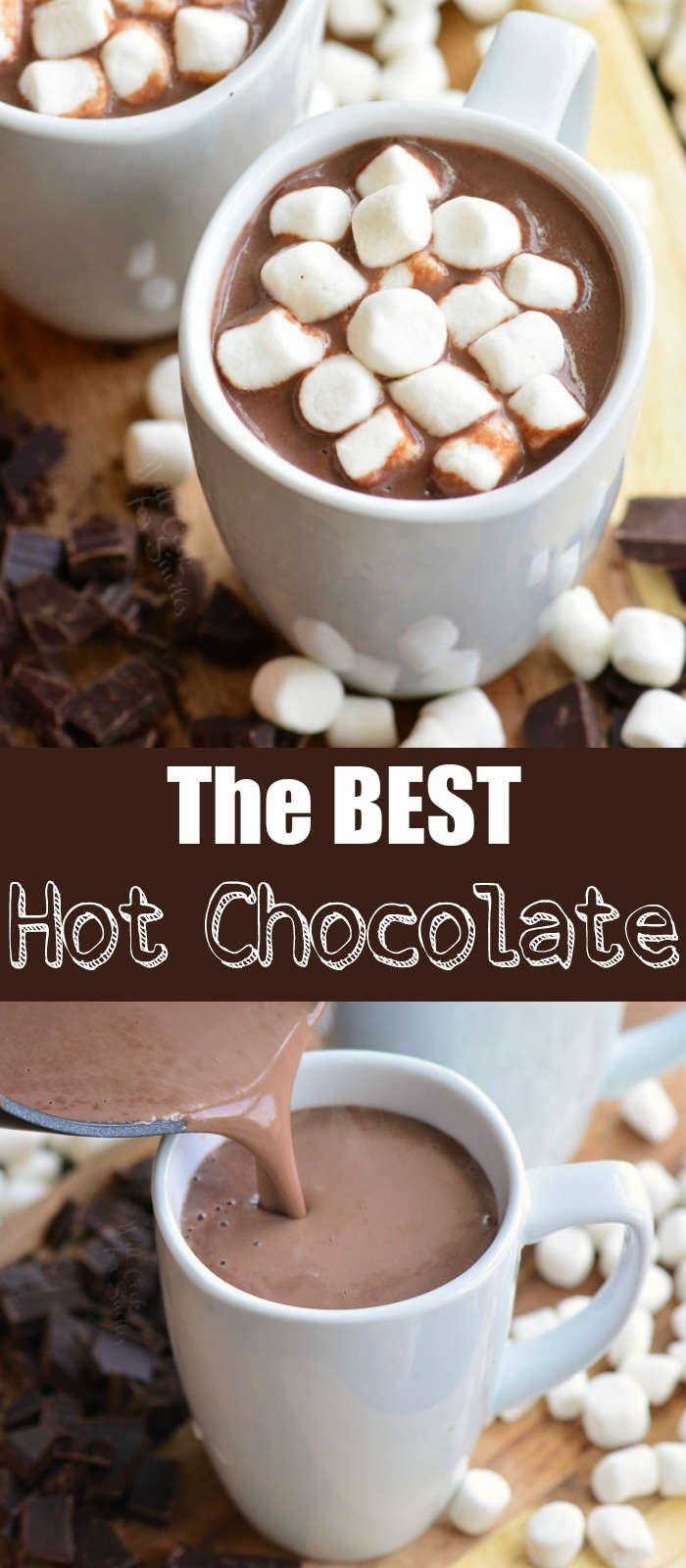 hot chocolate collage