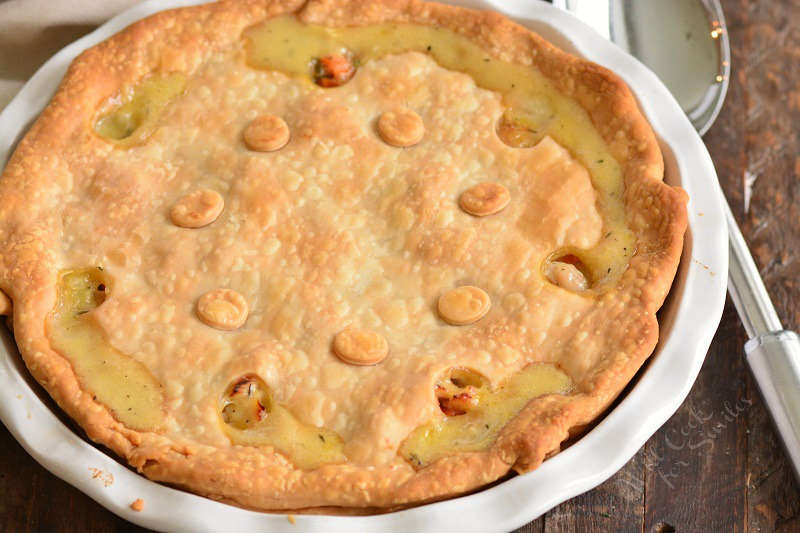 turkey pot pie cooked horizontal 