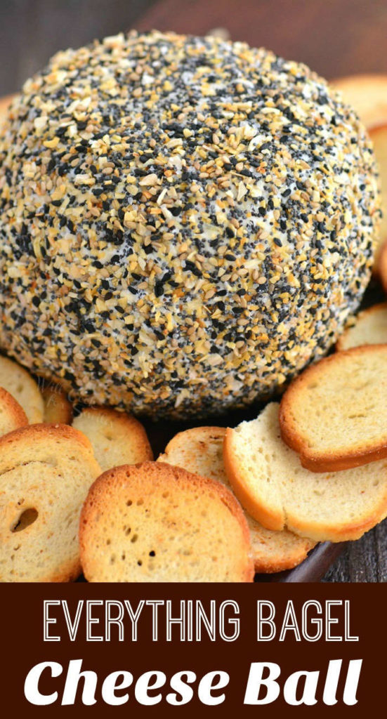 Everything Bagel Cheese Ball Will Cook For Smiles