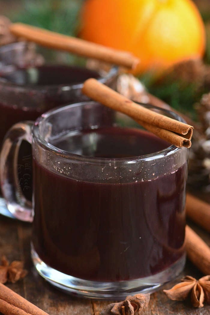 mulled wine, closer picture