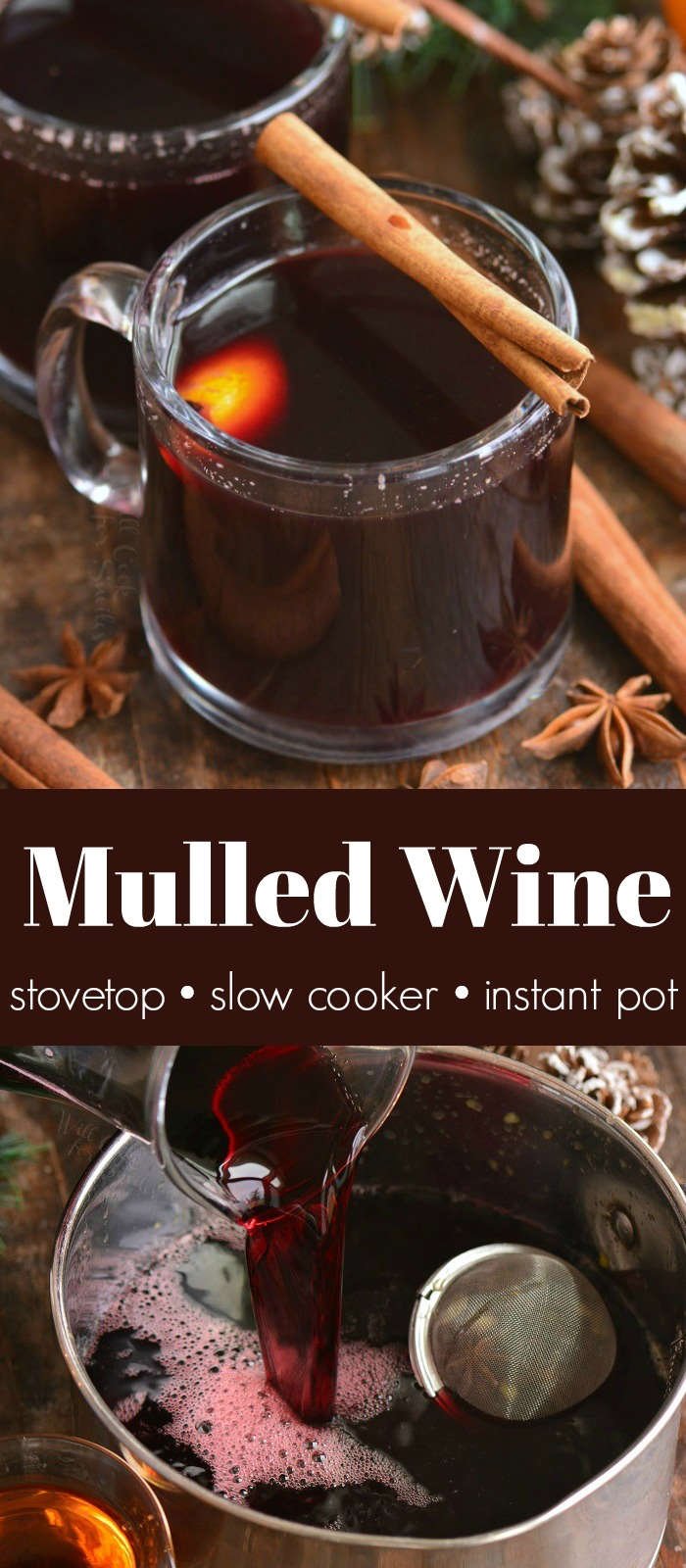 mulled wine collage