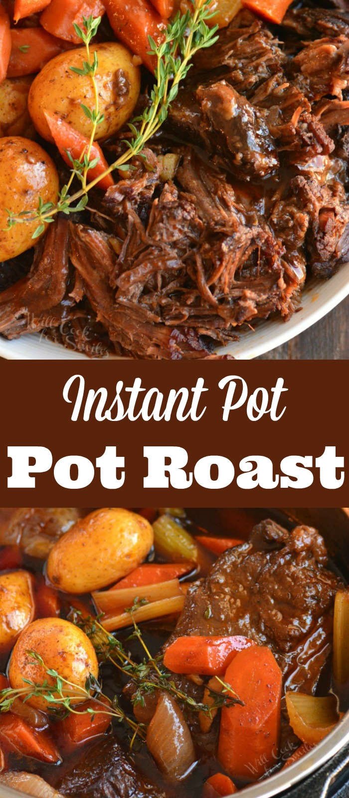 pot roast collage