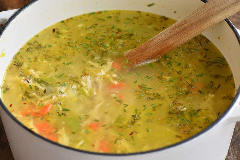 chicken soup without gnocchi
