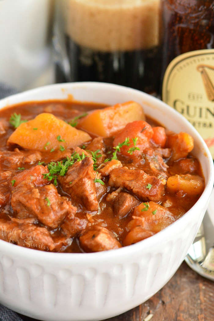 stew in a bowl