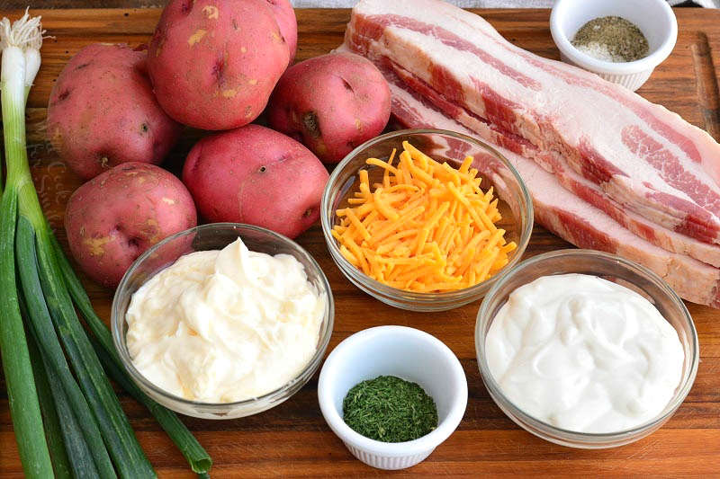 Loaded Baked Potato Salad Tastes Just Like Baked Potato