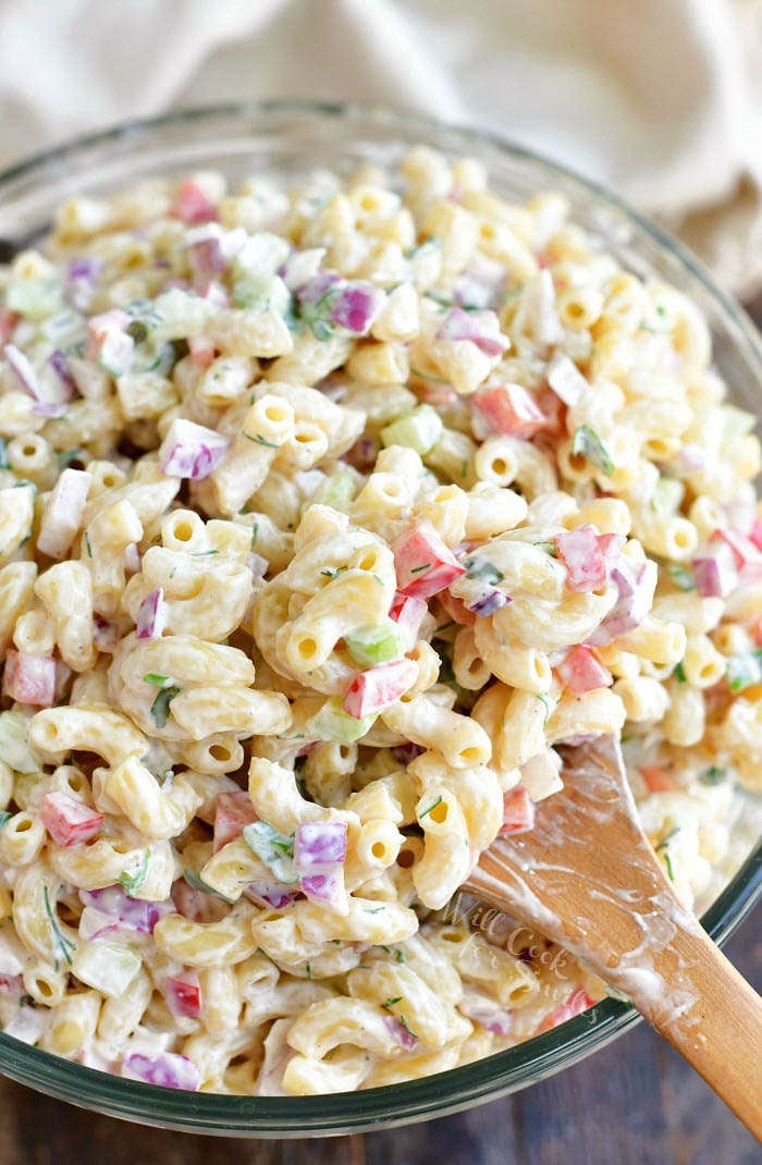 Our Favorite Macaroni Salad - Will Cook For Smiles