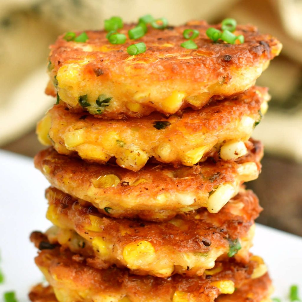 Easy Cheesy Corn Fritters Cheesy, Crispy Bites of Sweet and Savory