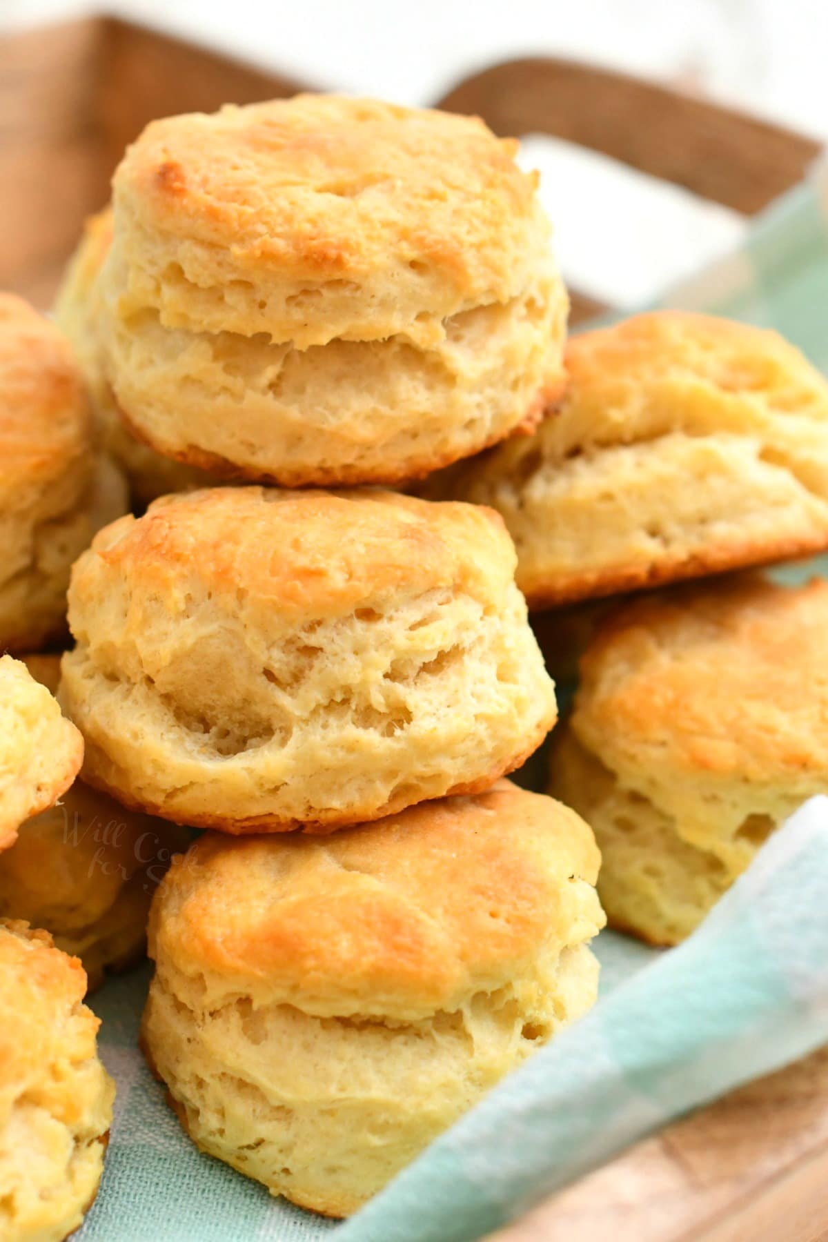 Homemade Buttermilk Biscuits - So Easy To Make For Dinner or Snack