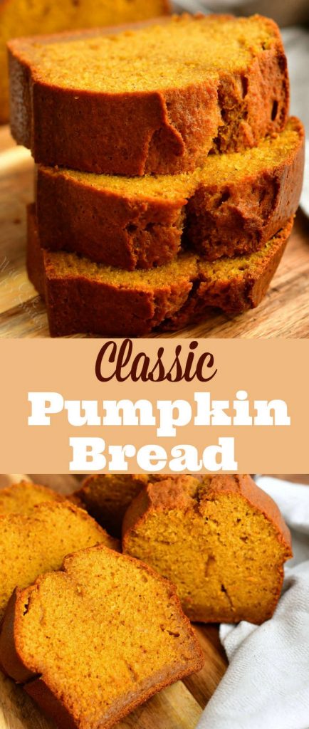 Easy Pumpkin Bread Recipe - Classic Fall Recipe Your Family Will Love