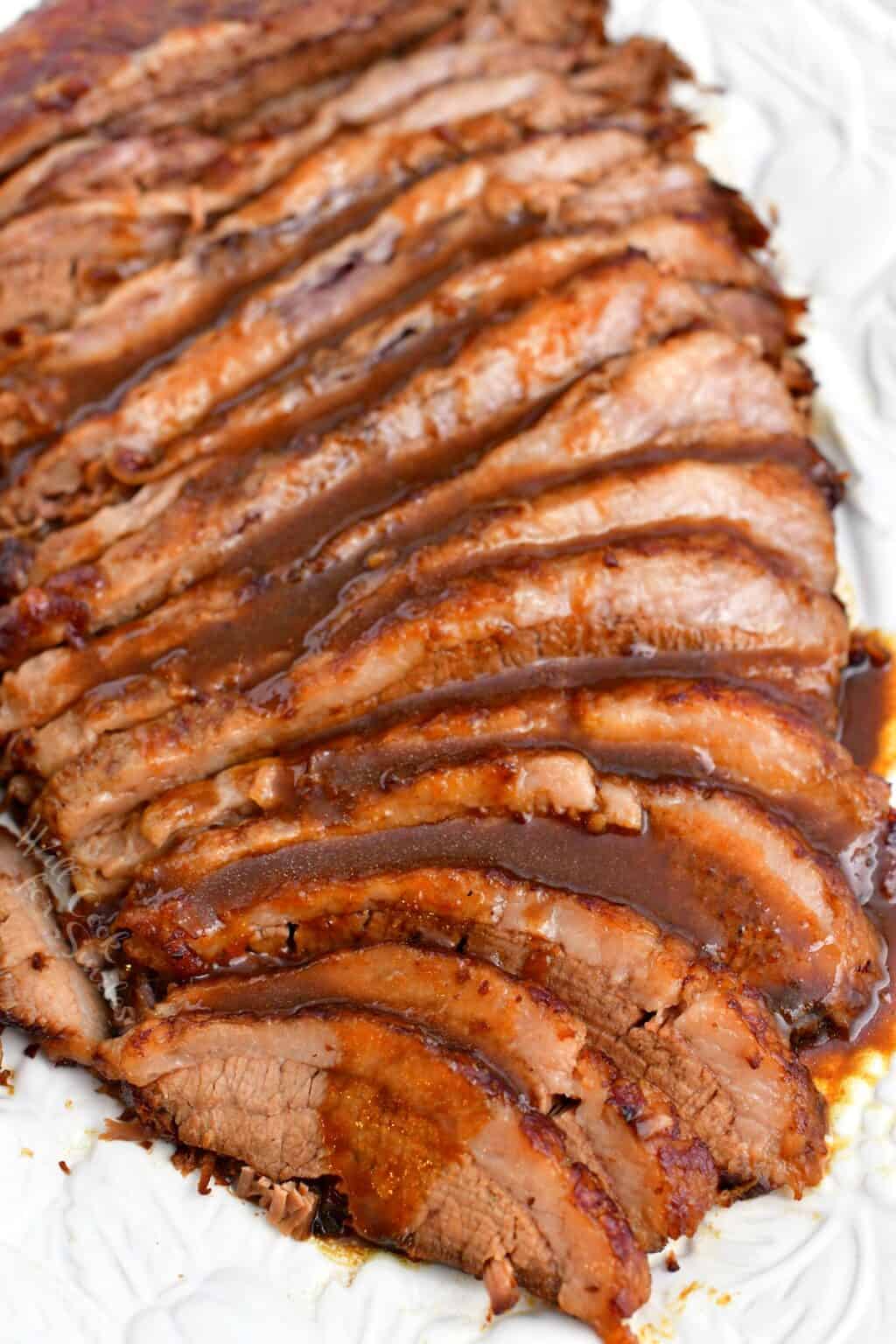 Oven Beef Brisket - Juicy, Tender Brisket With Amazing Balsamic Sauce