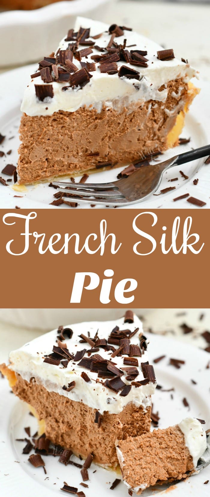 titled image (and shown): French Silk Pie