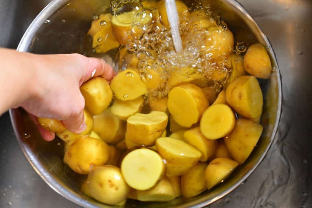 Oven Roasted Potatoes - Easy Roasted Potatoes In Seasoned Butter