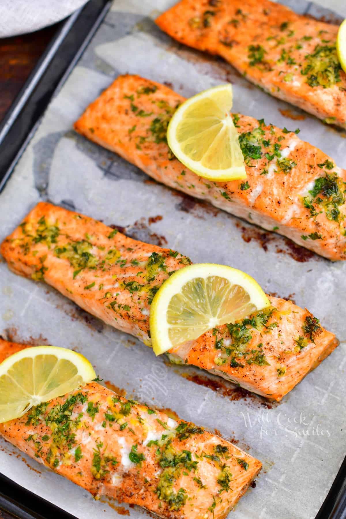 Healthy Salmon Recipe - Simple Oven Baked Salmon Recipe