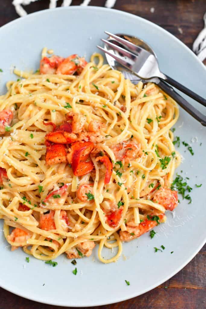 Lobster Pasta Will Cook For Smiles