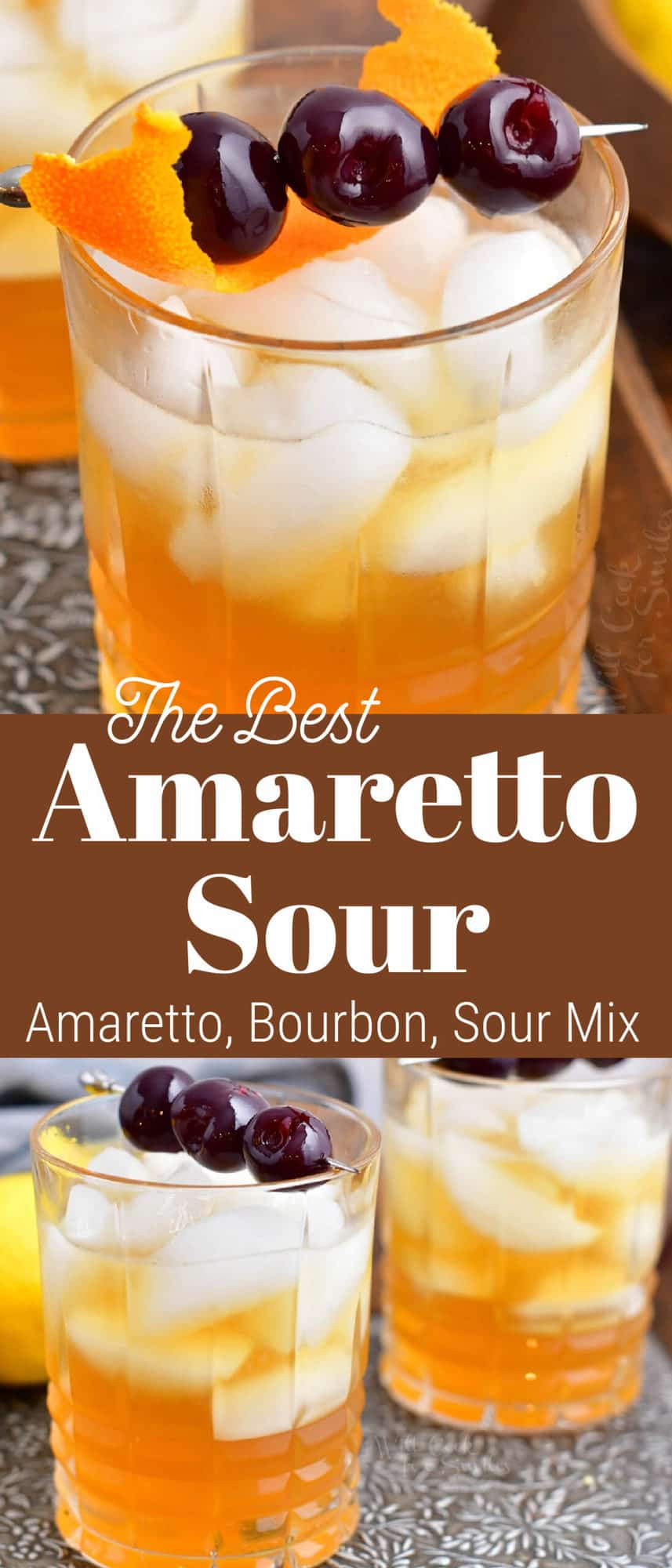 BEST AMARETTO SOUR - Baking Beauty